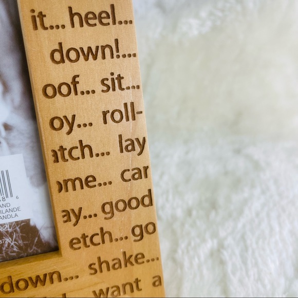 NWOT Dog Picture Frame / Puppy Picture Frame - Picture 5 of 7